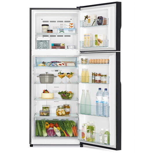 HITACHI 2 DOORS 407L INVERTER FRIDGE - SILVER (R-VX490PM9 BSL)